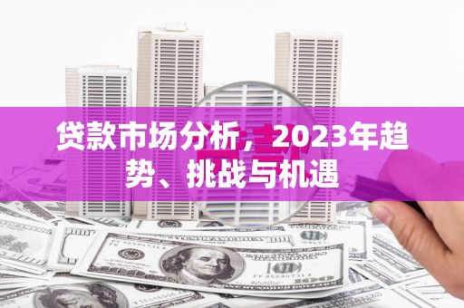 丰县贷款市场分析，2023年趋势、挑战与机遇
