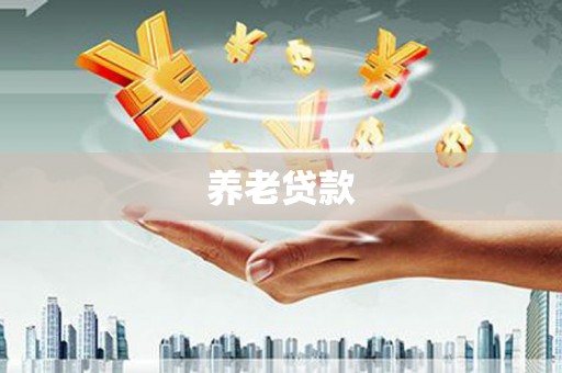 丰县养老贷款