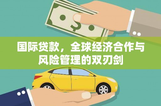 丰县国际贷款，全球经济合作与风险管理的双刃剑