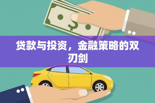 丰县贷款与投资，金融策略的双刃剑