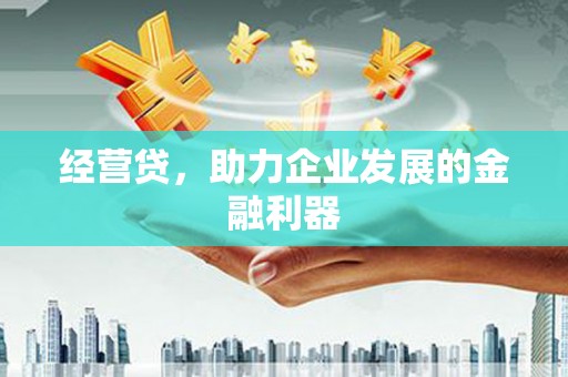 丰县经营贷，助力企业发展的金融利器