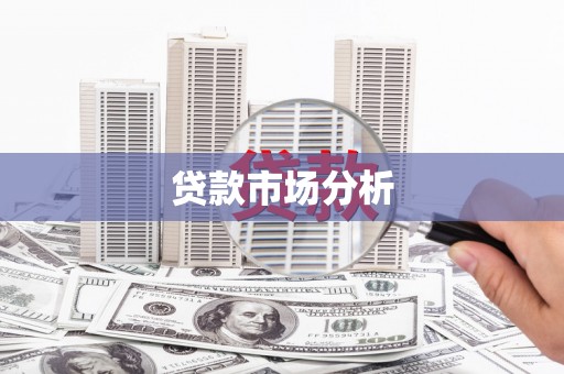 丰县贷款市场分析