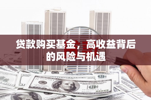 丰县贷款购买基金，高收益背后的风险与机遇