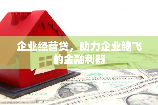 丰县企业经营贷，助力企业腾飞的金融利器