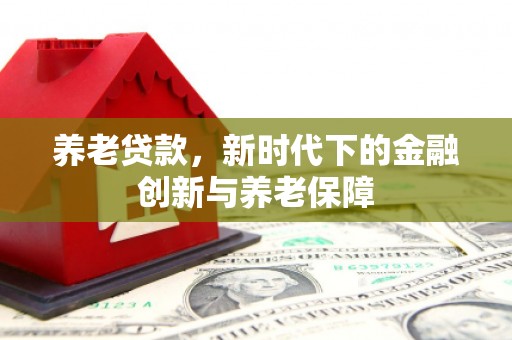 丰县养老贷款，新时代下的金融创新与养老保障