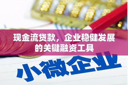 丰县现金流贷款，企业稳健发展的关键融资工具