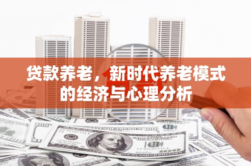 丰县贷款养老，新时代养老模式的经济与心理分析