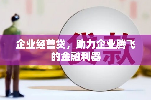 丰县企业经营贷，助力企业腾飞的金融利器