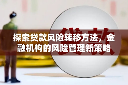丰县探索贷款风险转移方法，金融机构的风险管理新策略