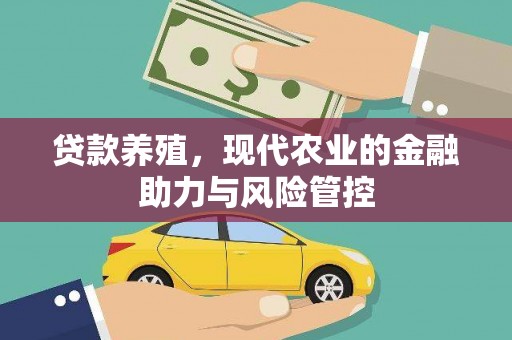 丰县贷款养殖，现代农业的金融助力与风险管控