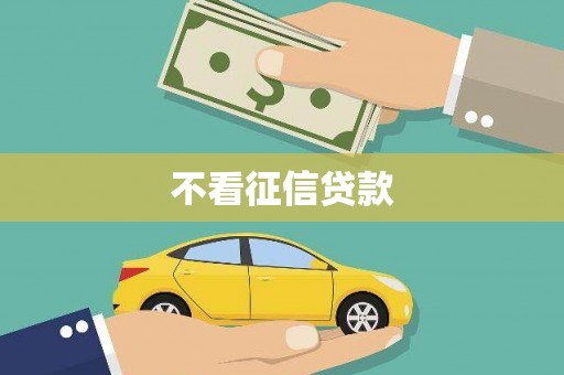 丰县不看征信贷款