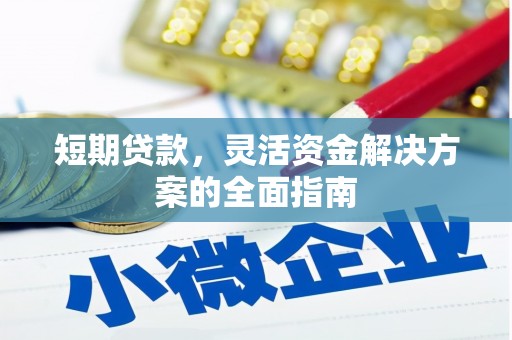 丰县短期贷款，灵活资金解决方案的全面指南