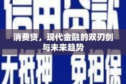 丰县消费贷，现代金融的双刃剑与未来趋势