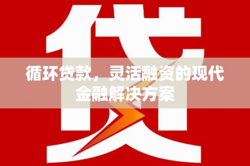丰县循环贷款，灵活融资的现代金融解决方案