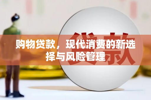 丰县购物贷款，现代消费的新选择与风险管理
