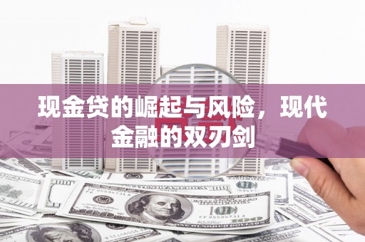 丰县现金贷的崛起与风险，现代金融的双刃剑