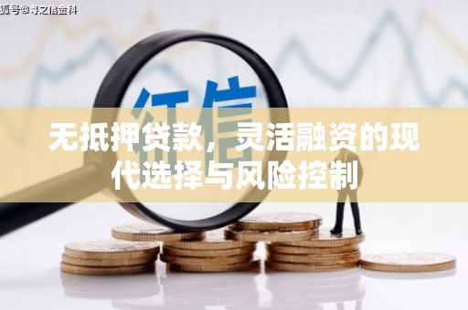 丰县无抵押贷款，灵活融资的现代选择与风险控制