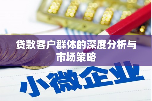 丰县贷款客户群体的深度分析与市场策略