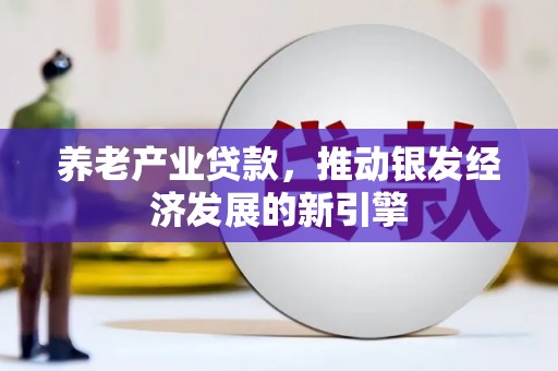 丰县养老产业贷款，推动银发经济发展的新引擎