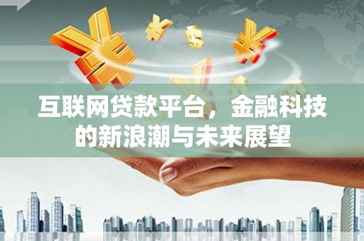 丰县互联网贷款平台，金融科技的新浪潮与未来展望