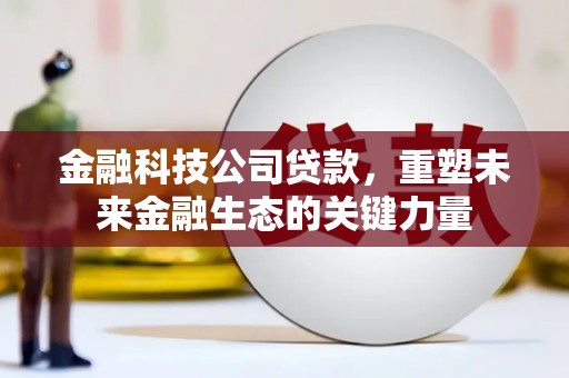 丰县金融科技公司贷款，重塑未来金融生态的关键力量