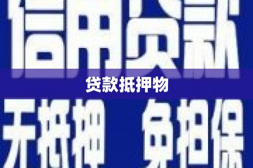 丰县贷款抵押物