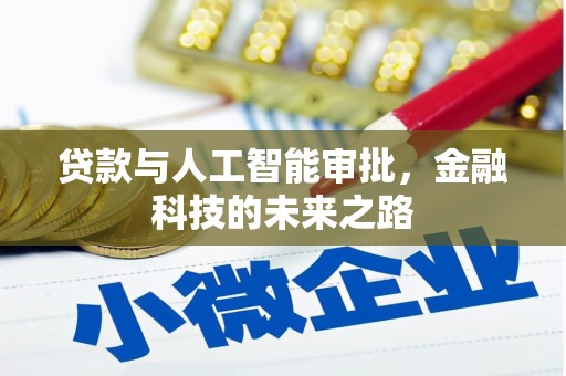 丰县贷款与人工智能审批，金融科技的未来之路