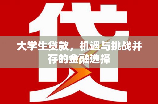 丰县大学生贷款，机遇与挑战并存的金融选择