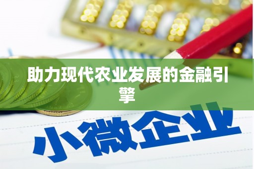 丰县助力现代农业发展的金融引擎