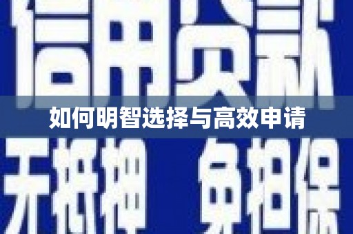 丰县如何明智选择与高效申请