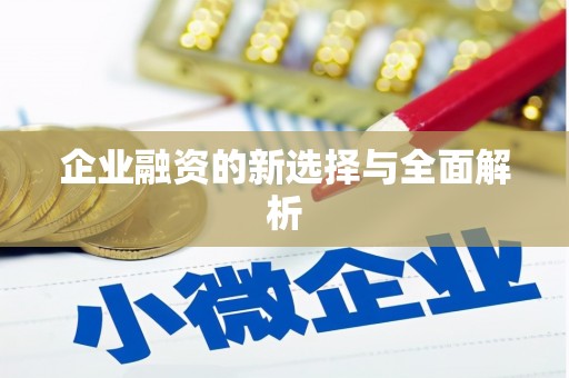 丰县企业融资的新选择与全面解析