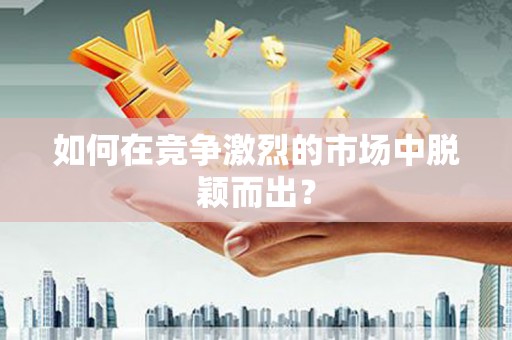 丰县如何在竞争激烈的市场中脱颖而出? 丰县如何在竞争激烈的市场中脱颖而出?