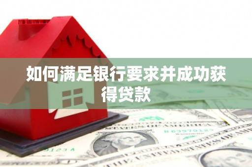 丰县如何满足银行要求并成功获得贷款