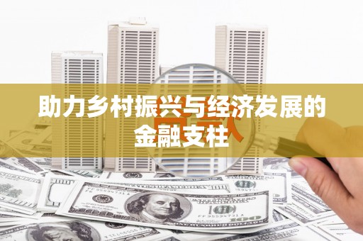 丰县助力乡村振兴与经济发展的金融支柱