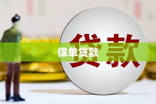 丰县保单贷款